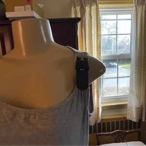 Michael Kors. Tank top with shoulder buckle.